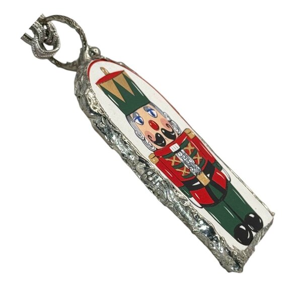 Vintage Himark Nutcracker Pendant Necklace Caged  with Artisan Silver Metalwork - Picture 11 of 14